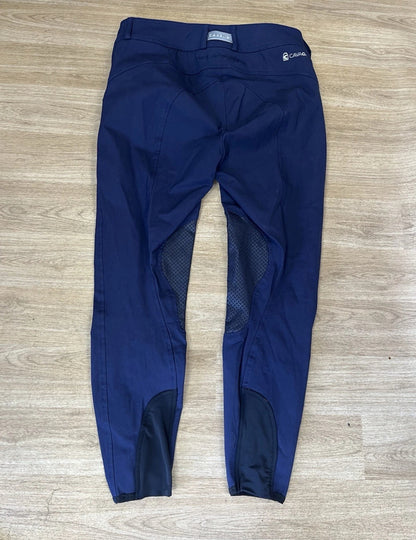 Cavallo Ladies 28” Cavagrip Navy  Breeches
