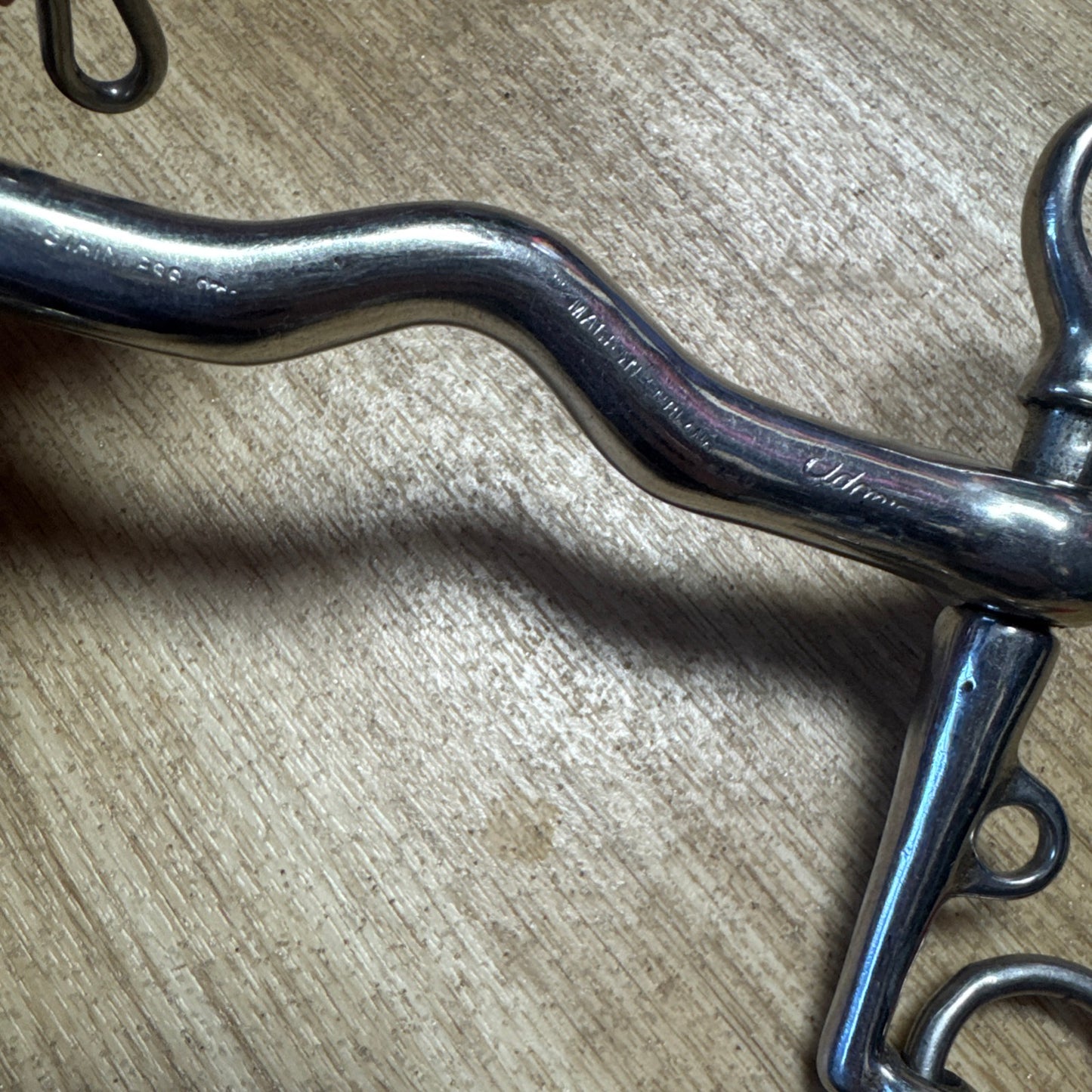 Jeffries Eldonian 4.75” Sliding Cheek Weymouth - Double Bridle Bit #3