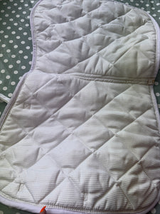 Bridleway Pony/cob White Saddle Pad