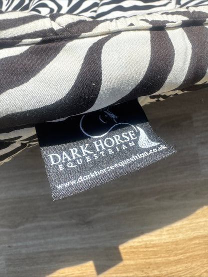 Dark Horse Equestrian Zebra Full Size Dressage Square Saddle Pad | 2nd Hand Tack