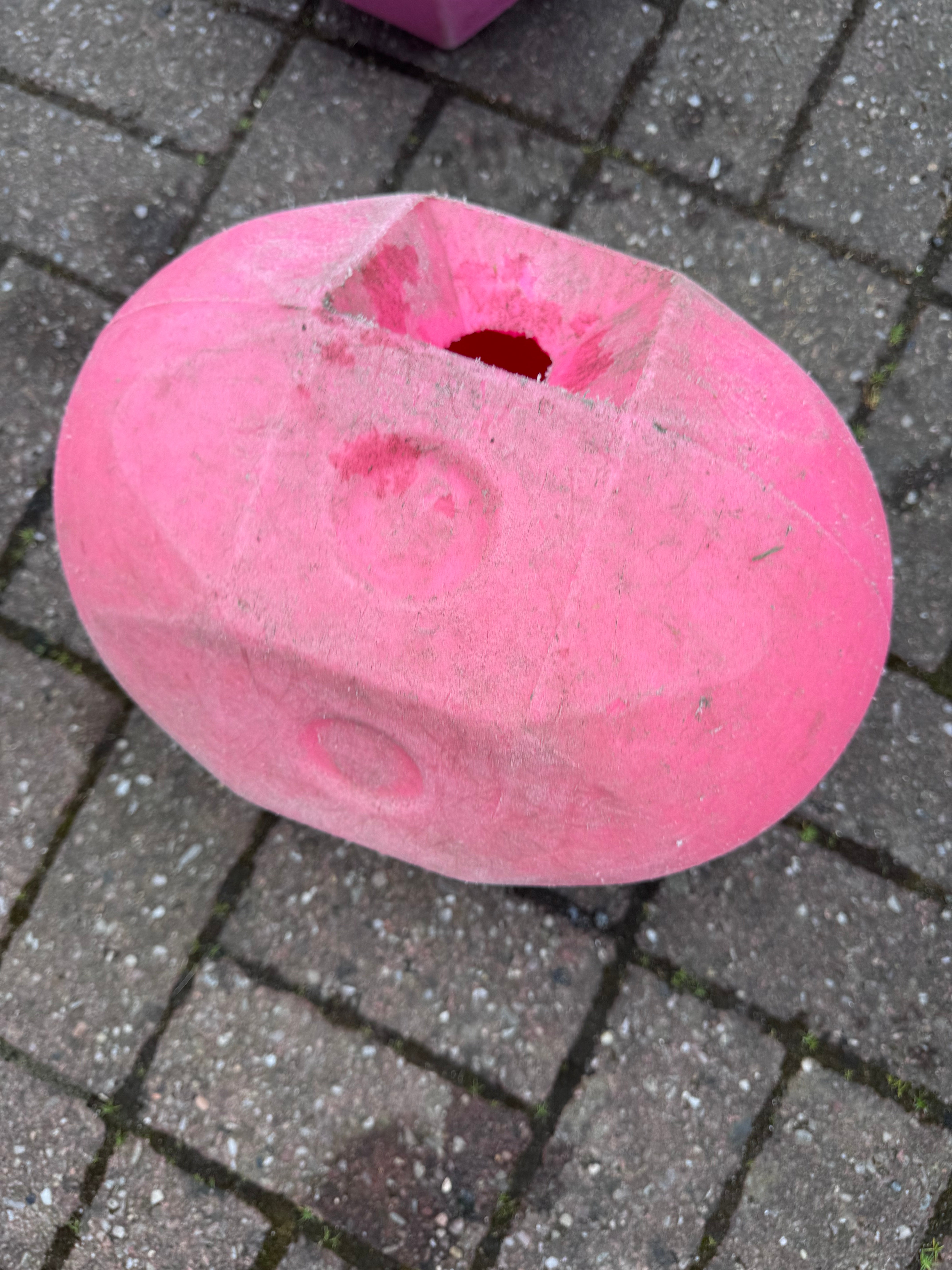 Pink STUBBS Treat Ball - horse Donkey Pony