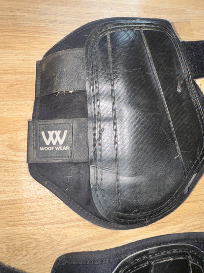 Woof Wear Double Closure Medium Brushing Boots | Second Hand Horse Tack