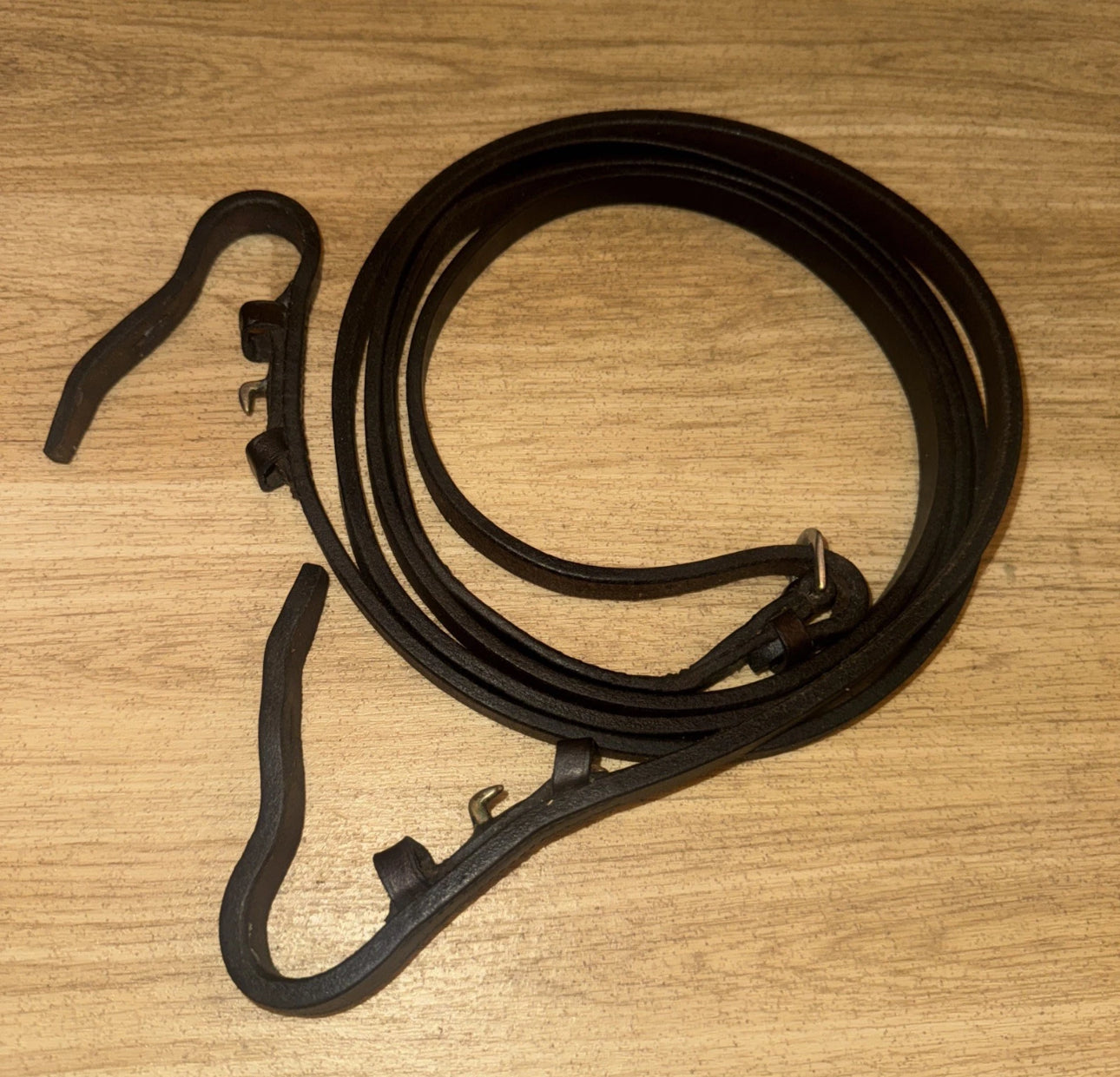 Brown Plain Full Show Reins #9
