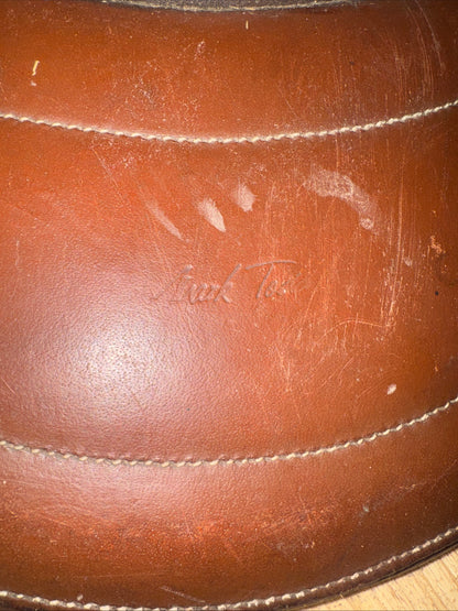 Mark Todd 28” Brown Leather Monoflap Stud Girth – Jumping Horse Tack
