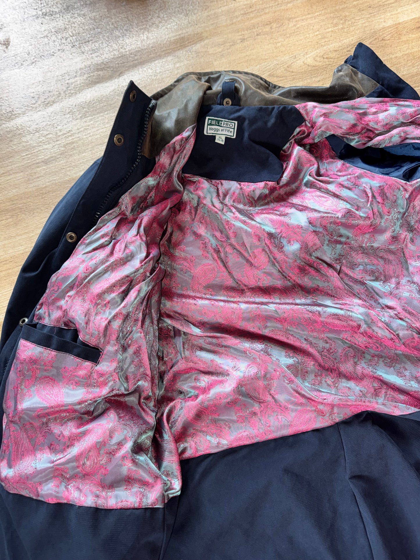 Hoggs Of Fife Fieldpro Horse Riding Long Coat Ladies 16 18 XL | Equestrian