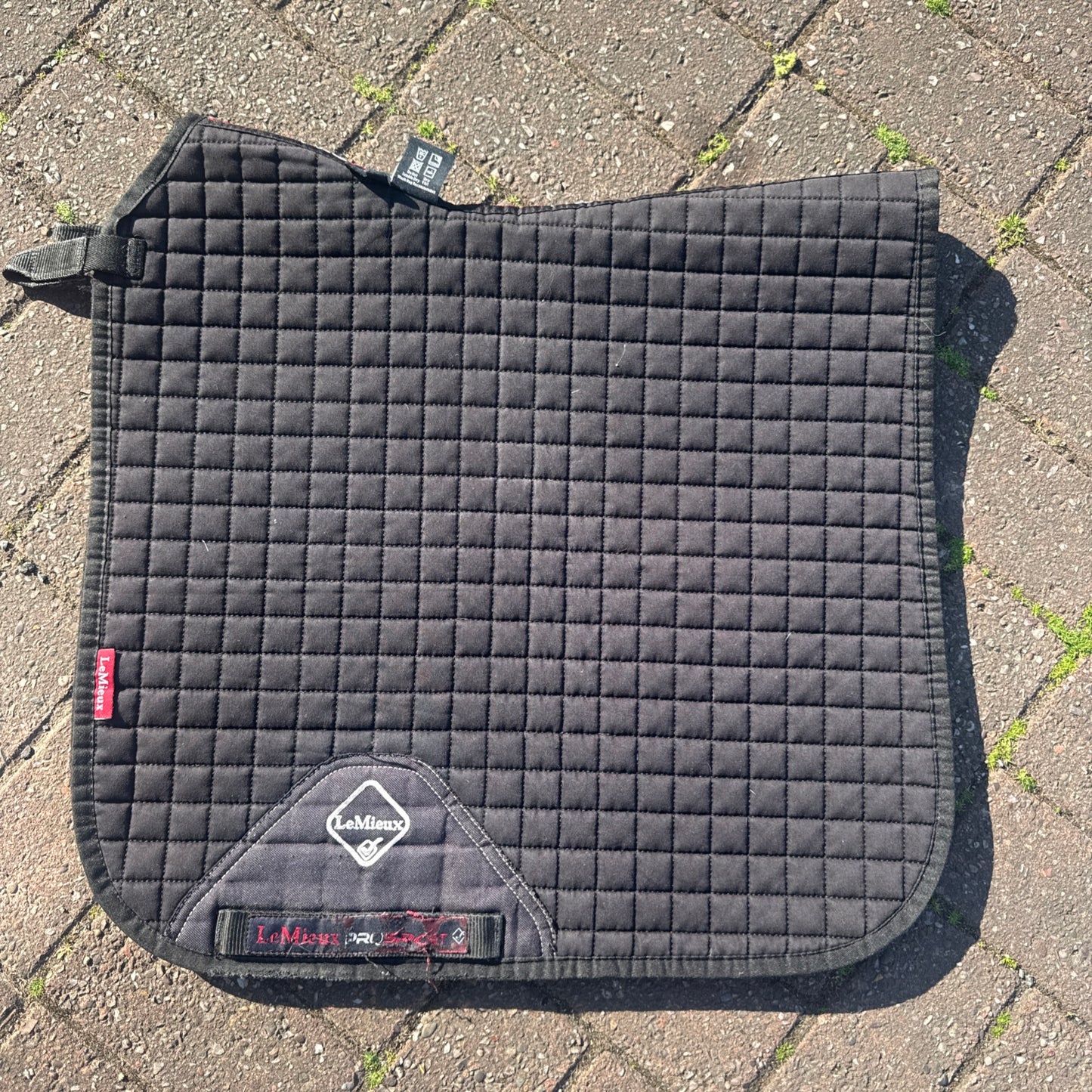 Lemieux S/M Black Dressage Saddle Pad - Free Postage