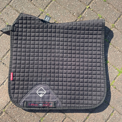Lemieux S/M Black Dressage Saddle Pad - Free Postage