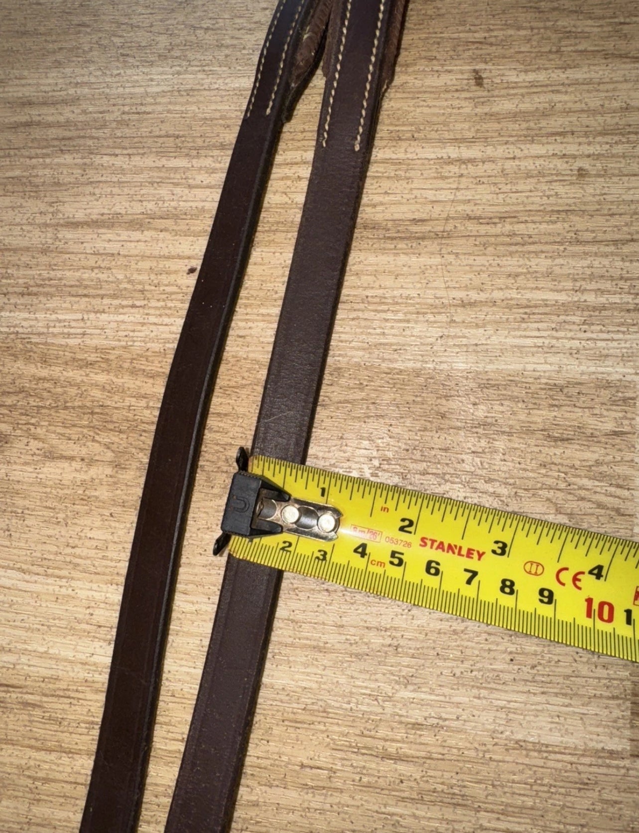 English Leather Cob Pimple Grip Rubber Reins #56
