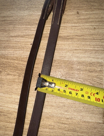English Leather Cob Pimple Grip Rubber Reins #56
