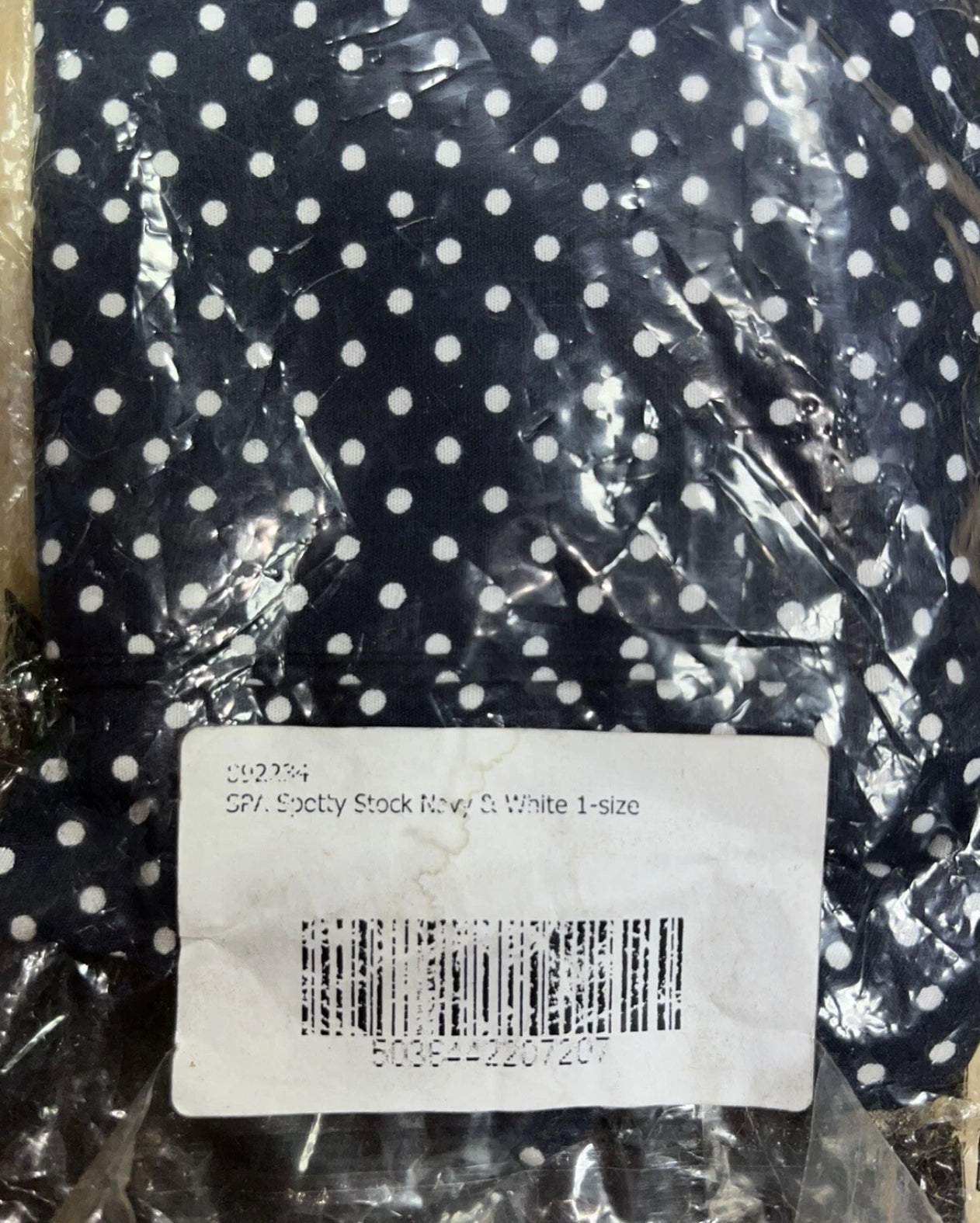 Spartan Navy & White Ladies Stock