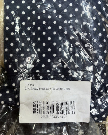 Spartan Navy & White Ladies Stock