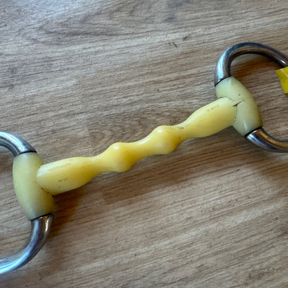 Genuine Happymouth Mullen Snaffle 5” Straight Bar  | Horse Pony Tack