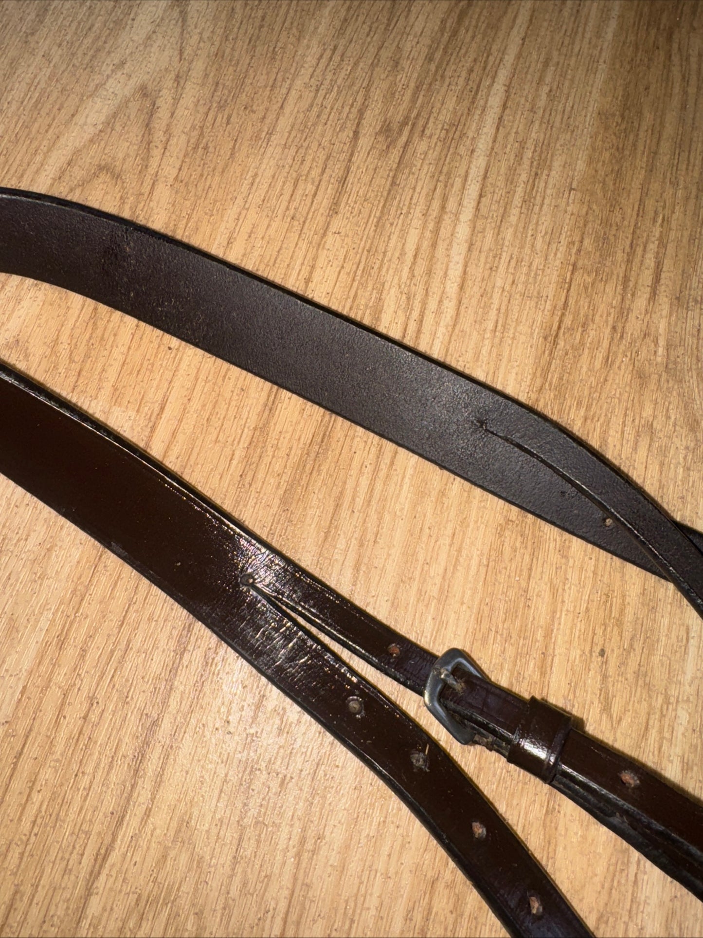 Ascot Brown Cob Size Headpiece #913