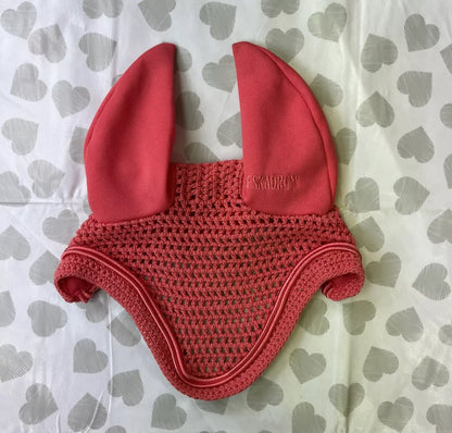 Eskadron Pony Ears Ear Veil #21 CORAL PINK