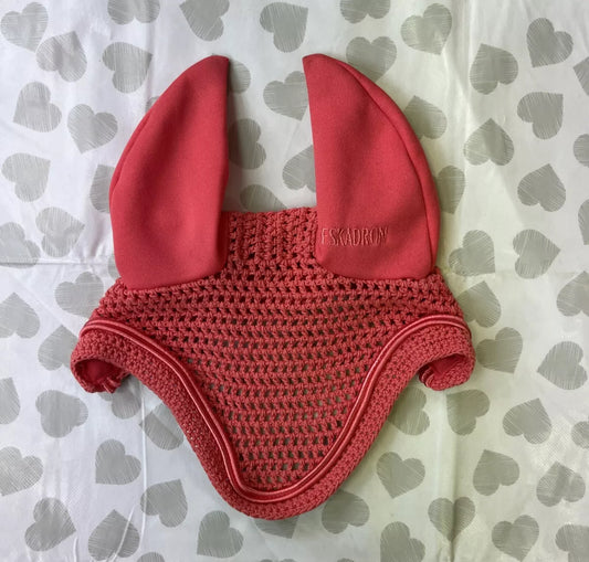 Eskadron Pony Ears Ear Veil #21 CORAL PINK