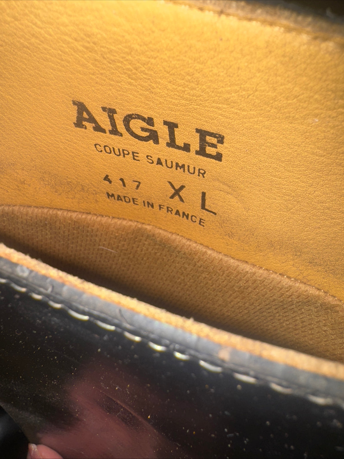 Aigle Size 6 XL Long Rubber Riding Boots