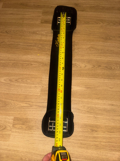 Kavalkade Neoprene Padded 22” Girth Short Dressage Comfort Black