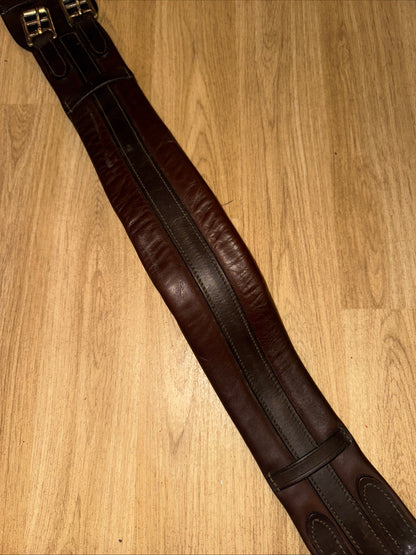 Eldonian English Brown Leather 30” Girth
