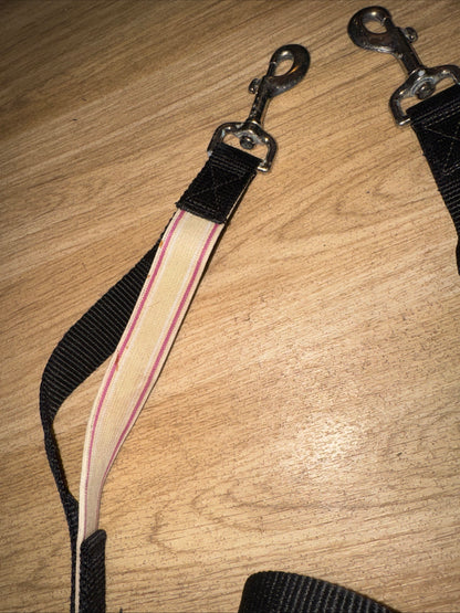 Elasticated Side Reins - One Size - Adjustable Second Hand Horse Pony Tack #134