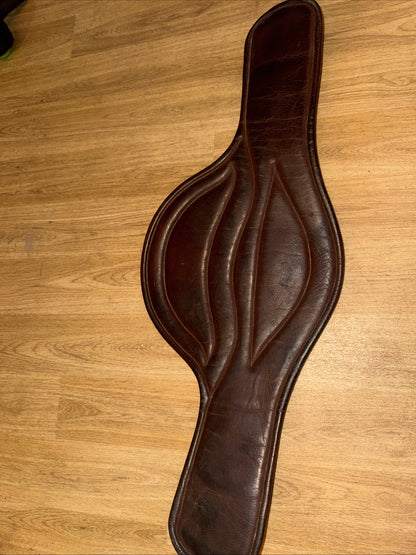 Mark Todd 28” Brown Leather Monoflap Stud Girth – Jumping Horse Tack