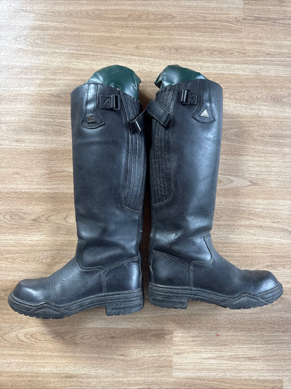 Mountain Horse Size 6.5 Long Riding Boots Short Wide Calf | Second Hand Rider