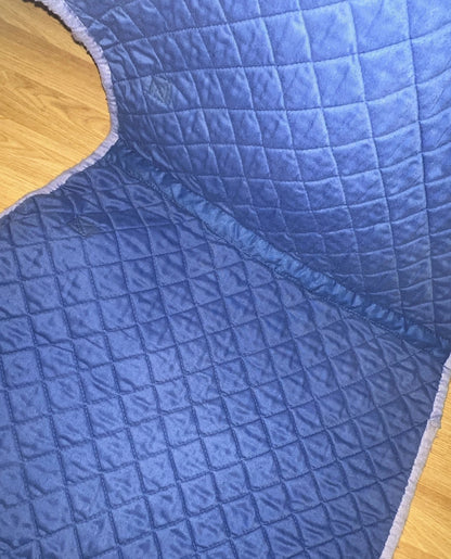 Cottage Craft Blue Cuddly Ponies Cob Saddle Pad - Free Post