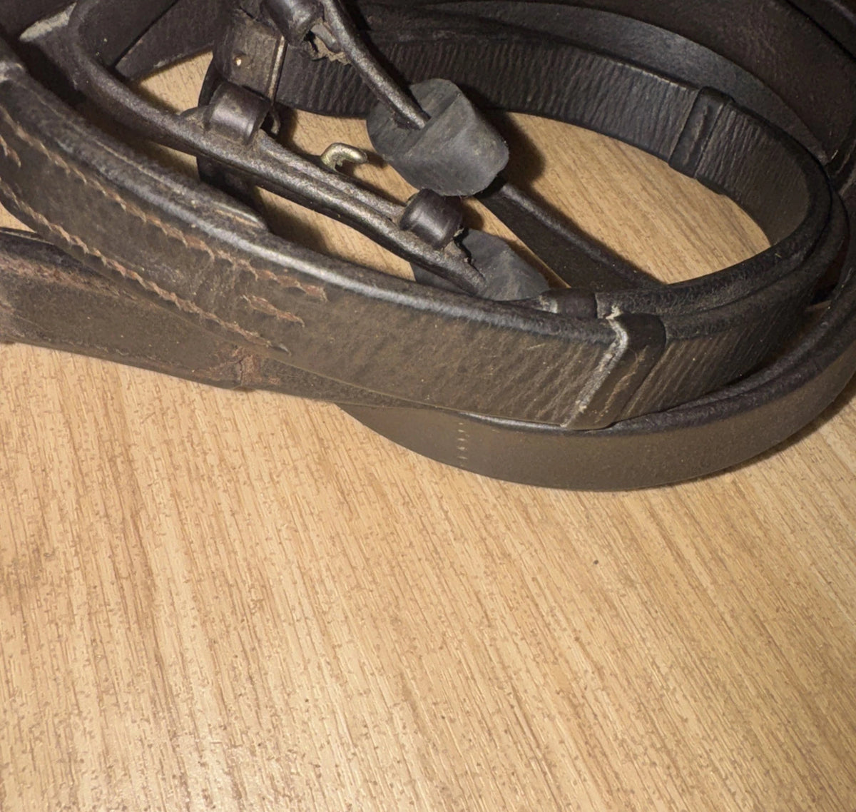 English Plain Leather Continental XF Reins #12