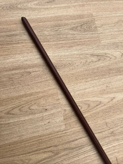 Brown Leather 24” Show Cane | Showing Second Hand Horse Tack #22