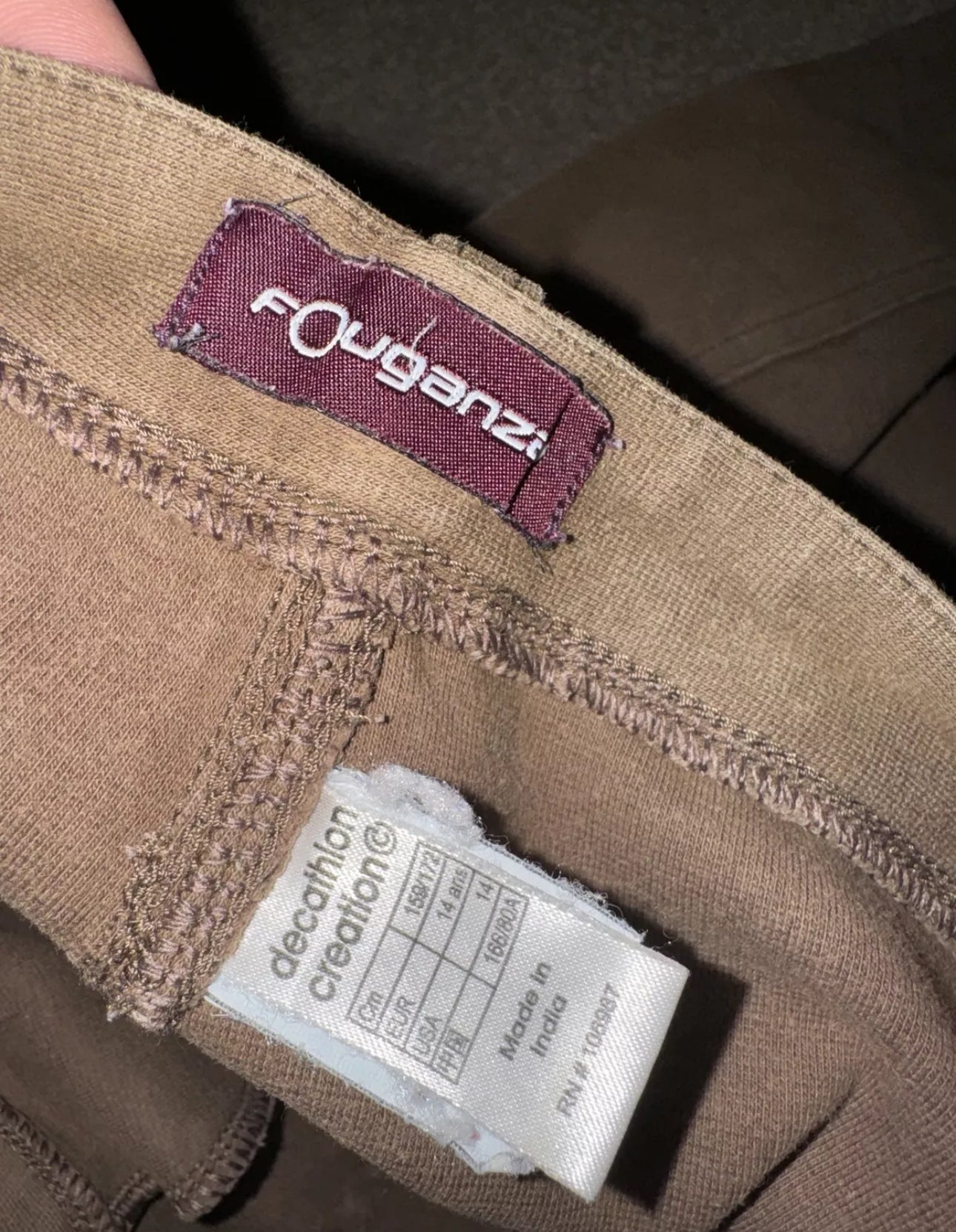 Fouganza Age 14 Brown Breeches