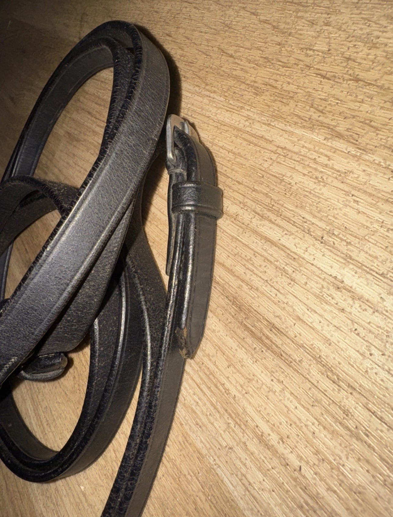 Black Plain Full Size Show Reins #50