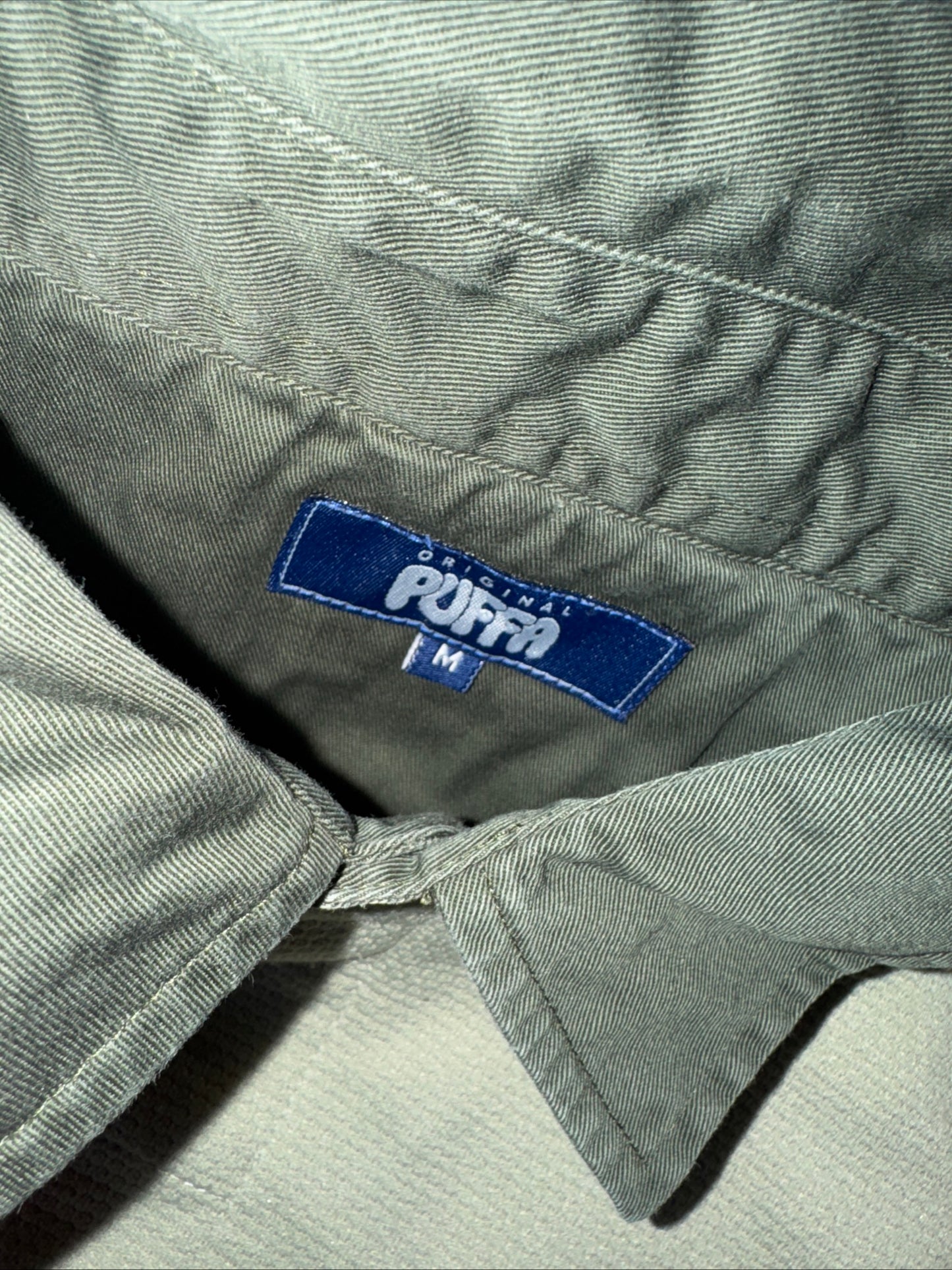 Puffa Sage Green Mens Medium Polo Top