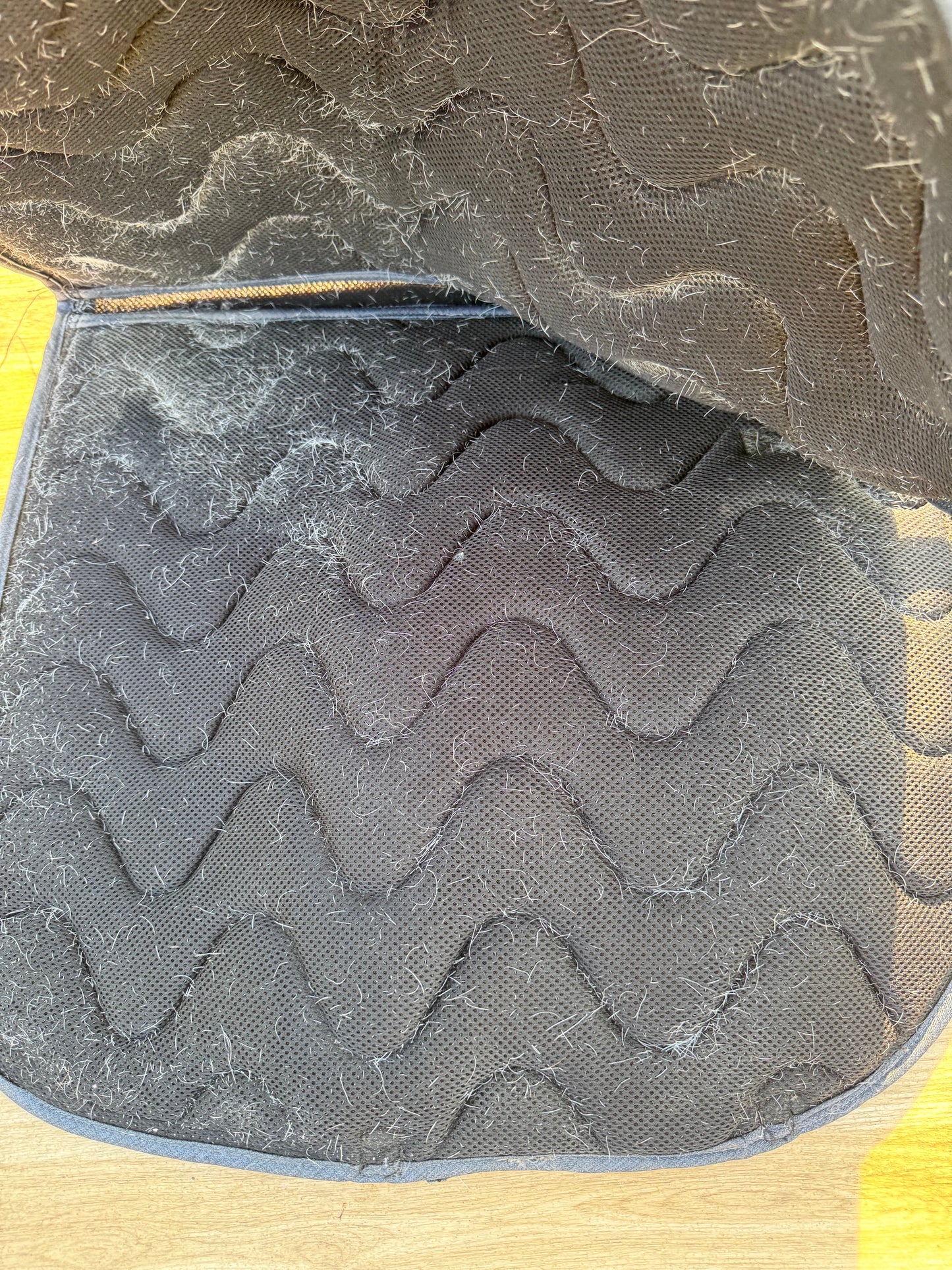 Rhinegold Charcoal Denim Saddle Pad - Full Size