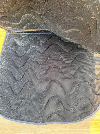 Rhinegold Charcoal Denim Saddle Pad - Full Size