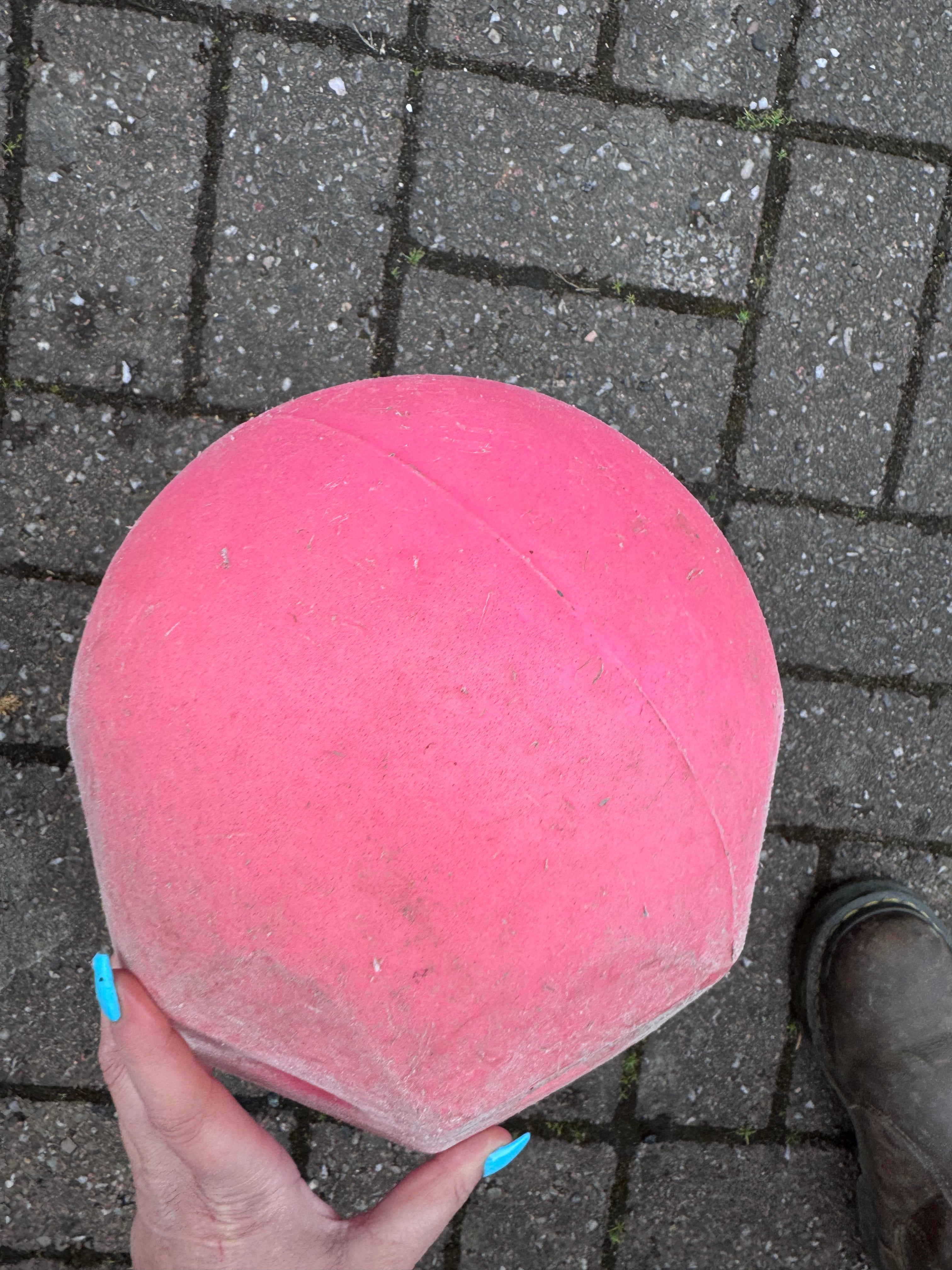 Pink STUBBS Treat Ball - horse Donkey Pony