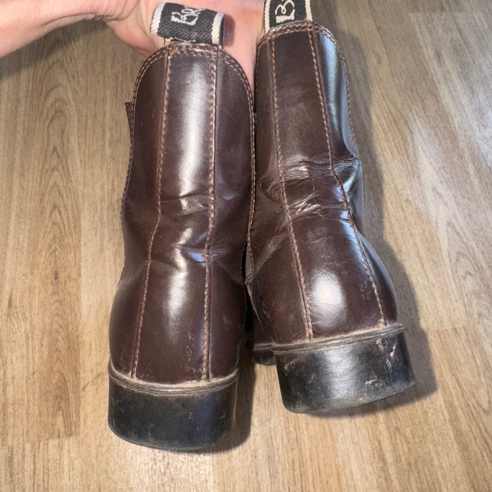 Brogini Brown Size 1 Jodphur Boots