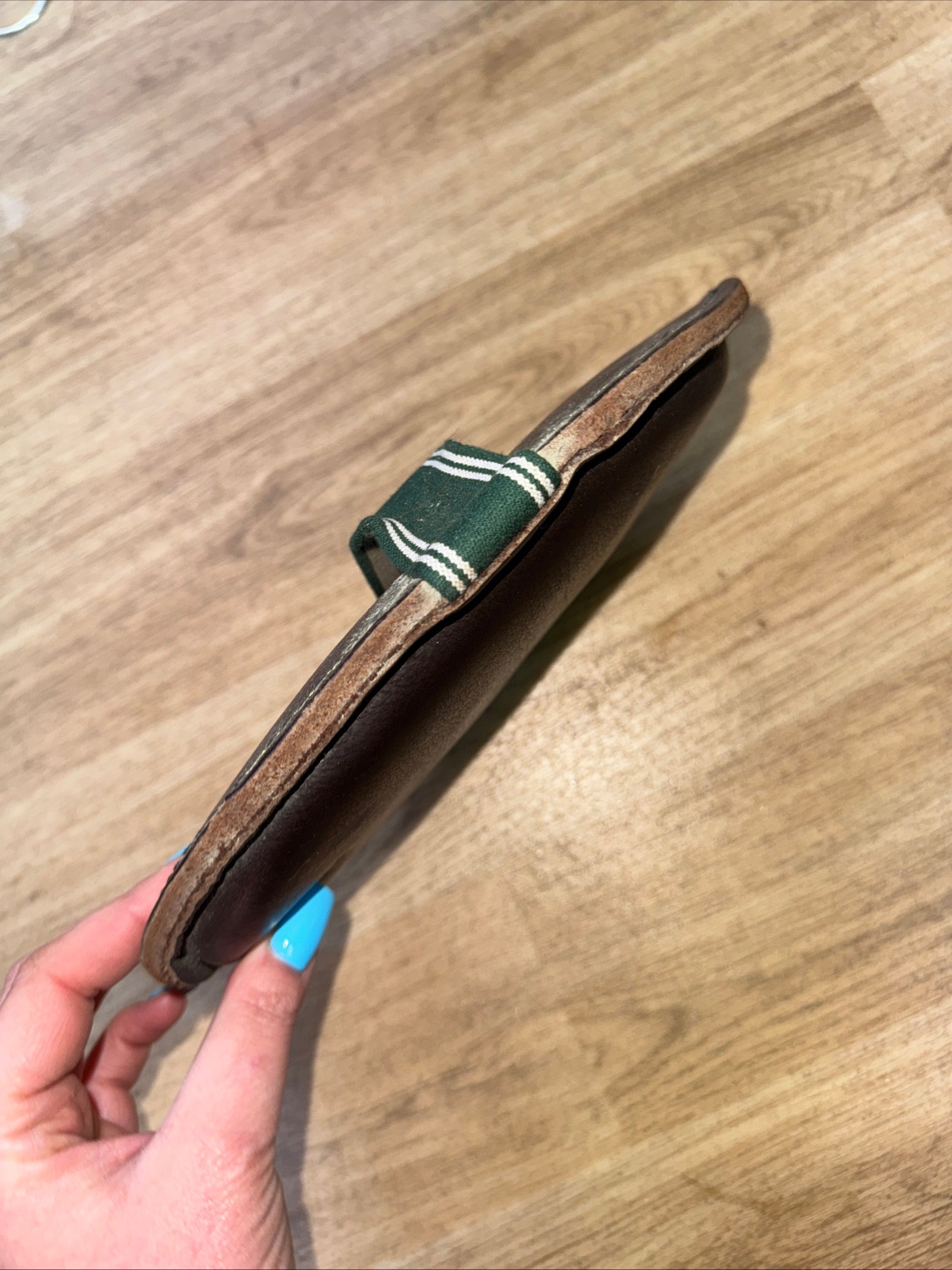 Equine Leather Strapping Pad - Tone Up