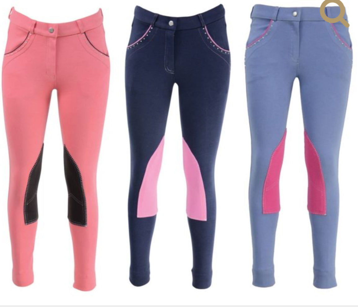Hy Equestrian Darcy Diamante Mizs Jodhpurs