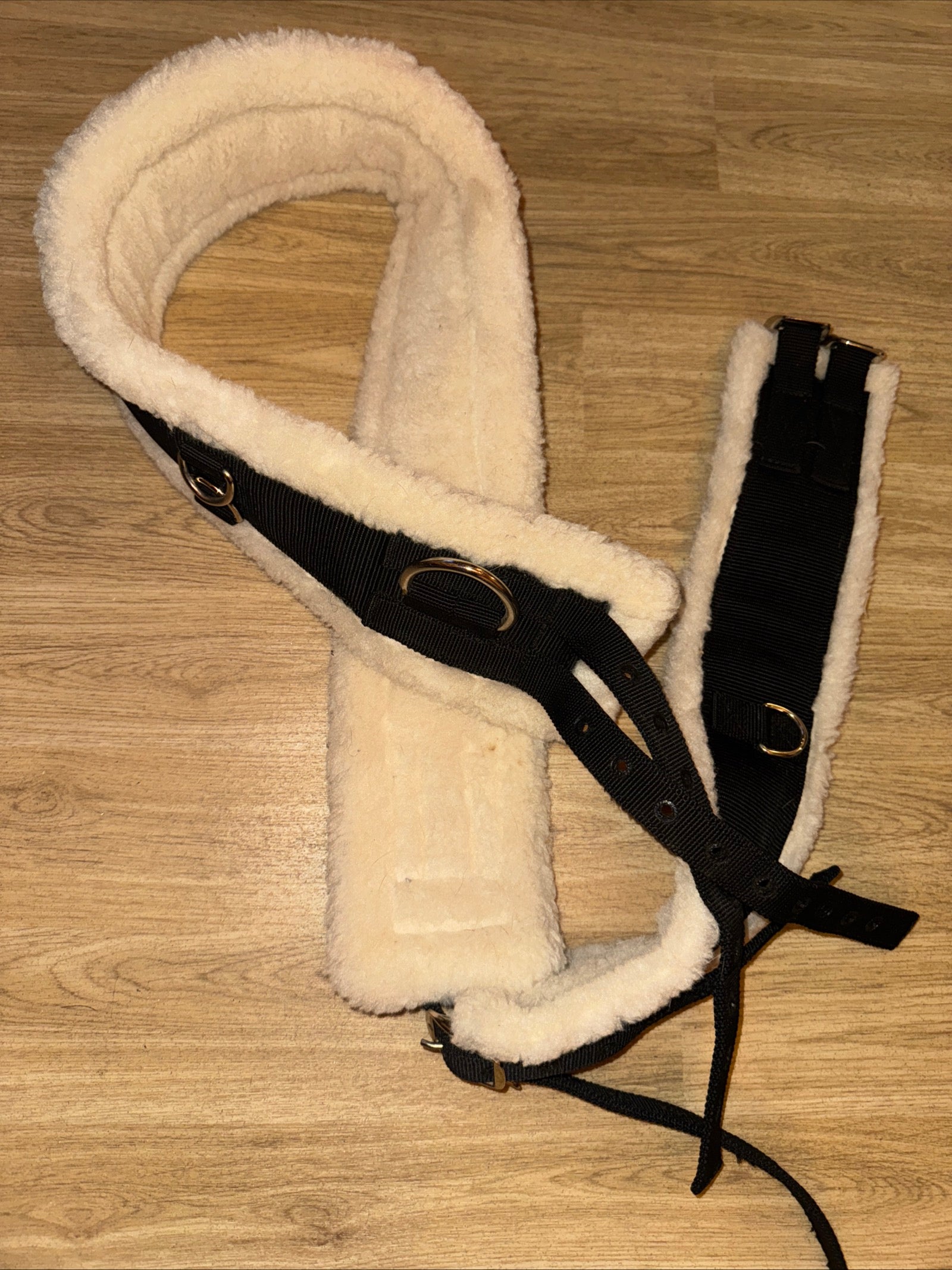Shires Fluffy Lined Lunging Roller - FREE Postage