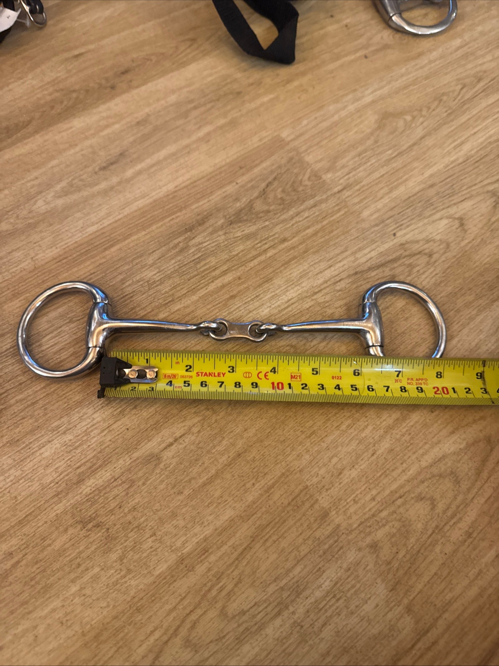 6” French Link Eggbutt Bradoon Snaffle