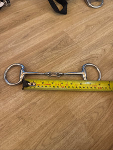 6” French Link Eggbutt Bradoon Snaffle