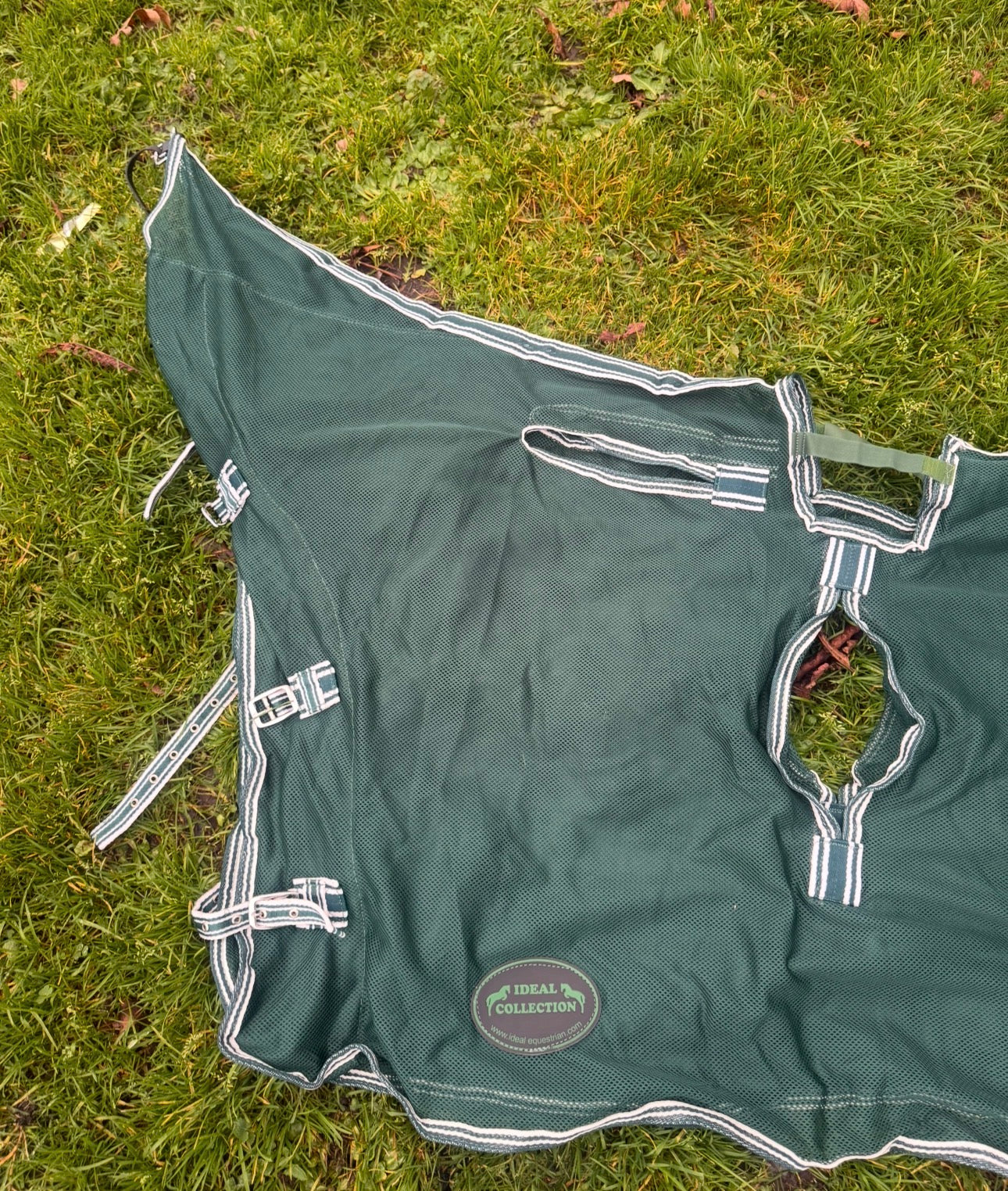 Ideal Green Driving Fly Rug & Neck Size 6’0