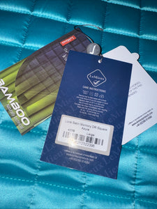 Lemieux Size Large Dressage Saddle Pad - AZURE Loire Memory Foam