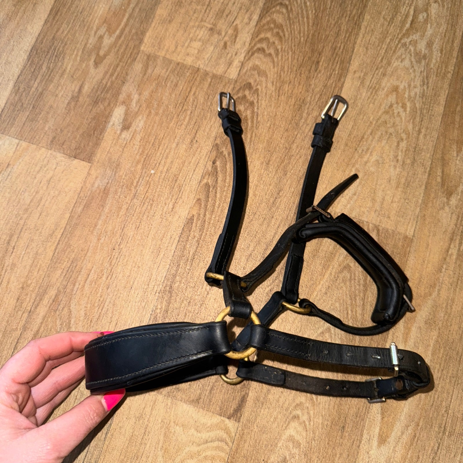 Full Size Spider Noseband - English Double Drop  #100