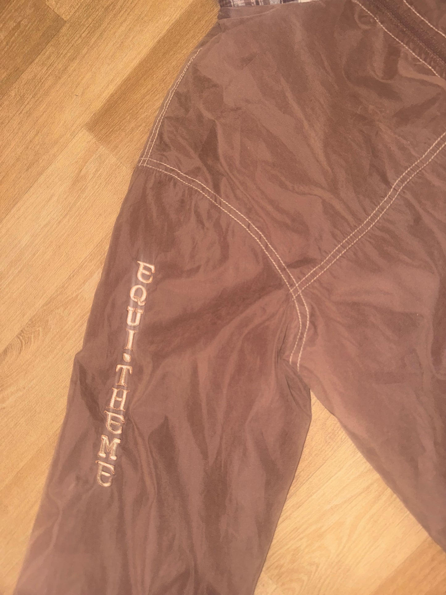 Equitheme Brown Lightweight Riding Jacket - Ladies Extra Large