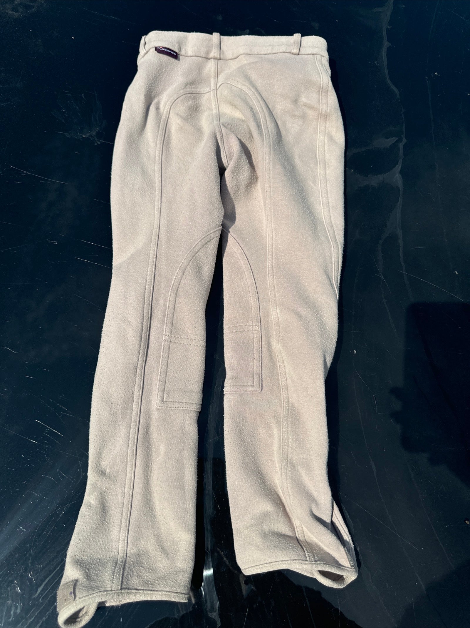 Fouganza Age 10 Beige Breeches - 135/145cm