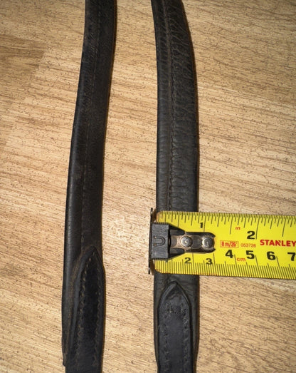 Softee Plain Leather Full Size Reins #67