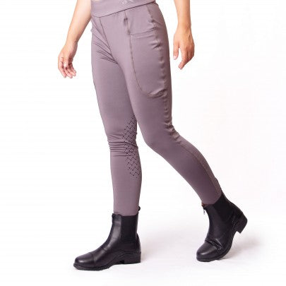 GALLOP High-Waist Pocket Silicone Knee Tights