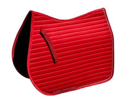 Rhinegold Diamante Channel Quilt GP Saddle Pad .