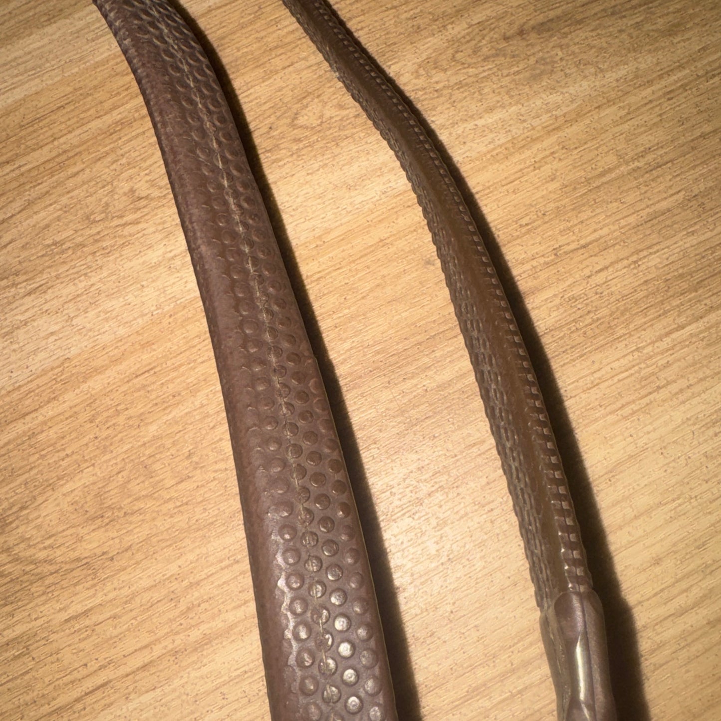 Dark Brown Hunter Bridle Full Size with French Link Snaffle & Reins | English Leather Horse Bridle #43