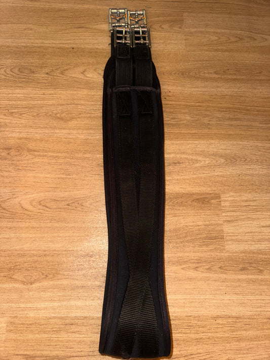 Shires Memory Foam Black Girth 54” Soft Comfort Second Hand Horse Tack